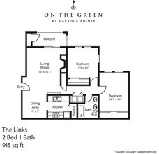 The Links A204 floor plan